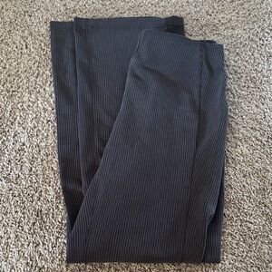 Lululemon ribbed soft stream flared pants - size 8